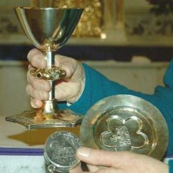 Sixteenth Century Chalice And Paten In Nenagh