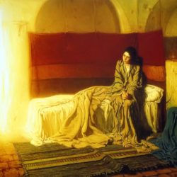 The Annunciation By Henry Ossawa Tanner