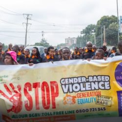 16 Days Of Activism Against Gender Based Violence At Mater Misericordiae Hospital, Nairobi, Kenya In 2019